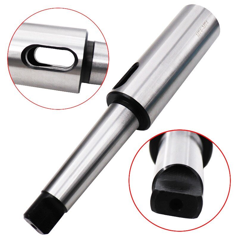 1PCS Morse Taper Extension Socket Sleeve Adapter MT1 MT2 MT3 MT4 Morse Taper Adapter Extended Reducing Drill Sleeve