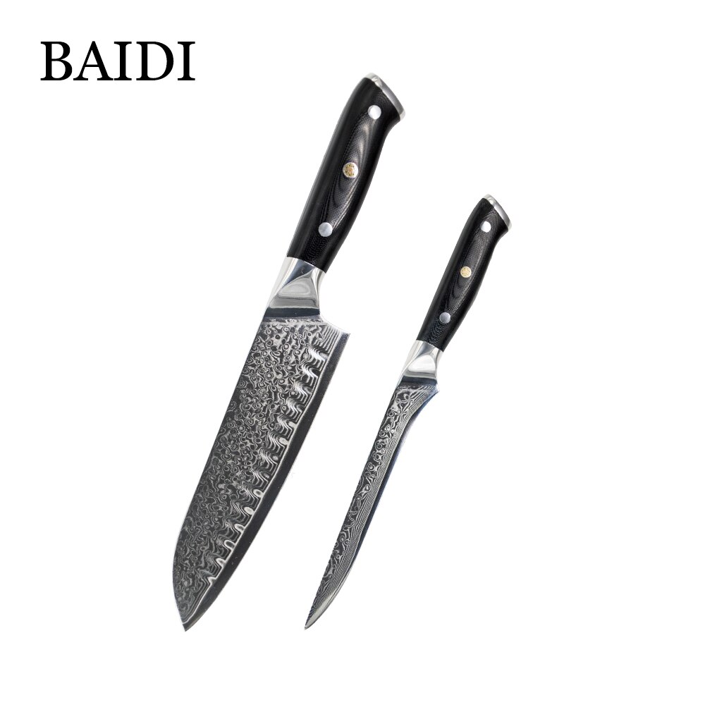 Kitchen Knives 8 inch Damascus Steel Chef Knife set Utility Cleaver Knives Meat Japanese Santoku Knife Cooking Slicing Knife