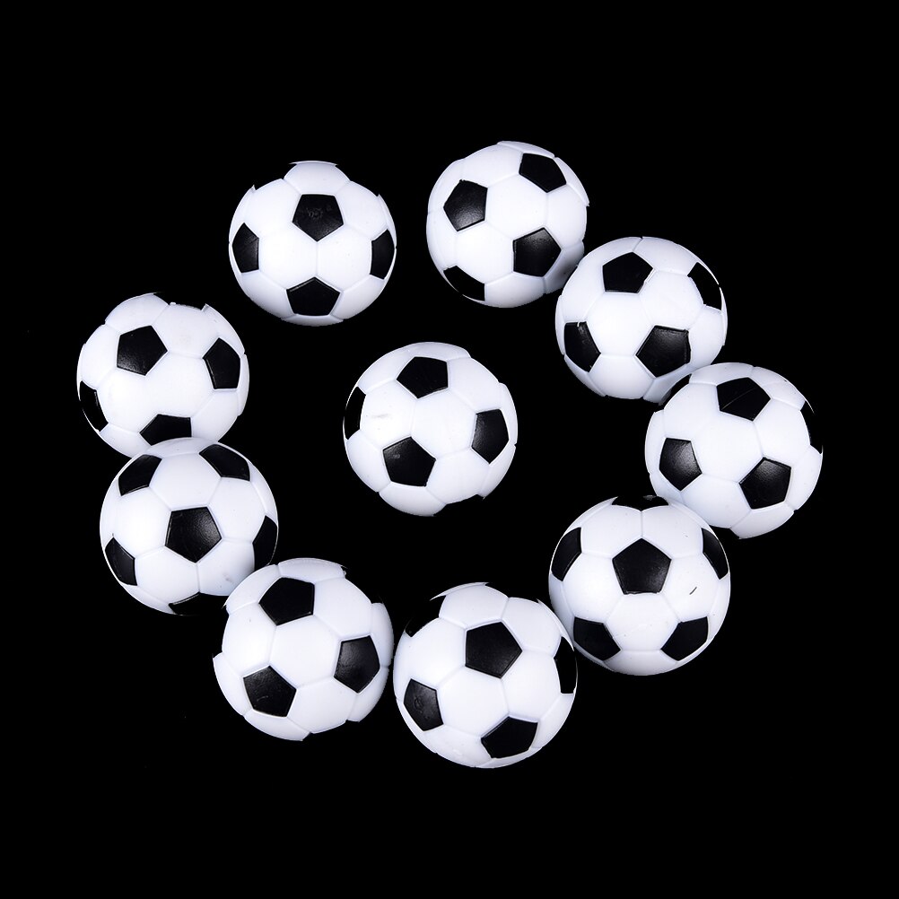 10 st 32mm plastfotboll bordsfotboll fotboll boll fotboll fussball sport runda inomhus spel