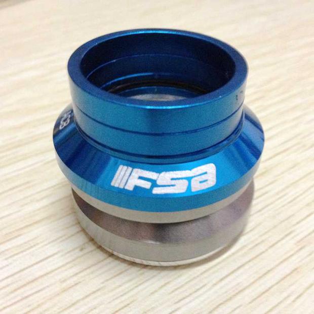 Anode fini roulement scellé, 41.8mm BMX casque de vélo, fixez les roulements du tube de direction