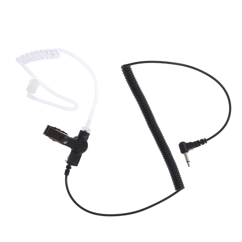 1 PIN 2.5mm Covert Acoustic Tube Earpiece Earphone Dense Sound Air Tube Headset Earpiece Cable