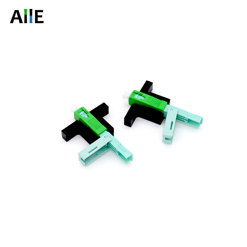 SC UPC APC Fiber Optic Connector FTTH Fiber Optical Fast Connector 53mm Embedded Optica Quick Connector UPC