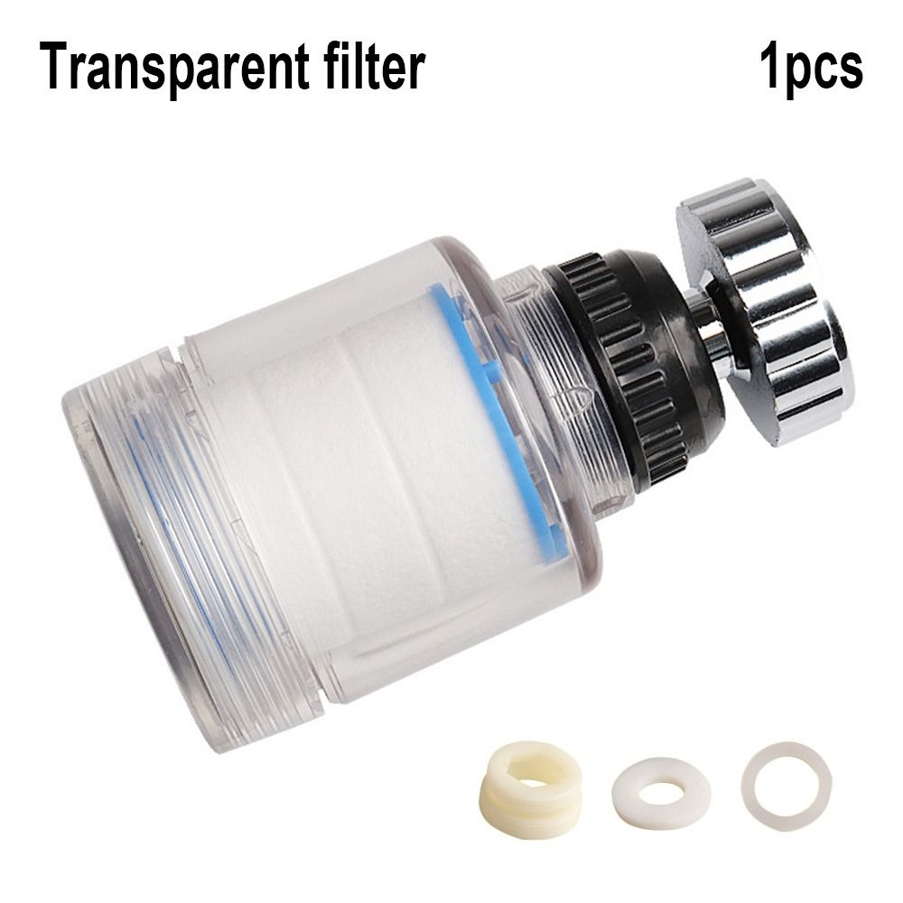 Universal Bath Filtration Purifier Showers Head Faucet Splash Faucet Water Filter Shower Filters Faucet Purifier Splash Filters: WHITE