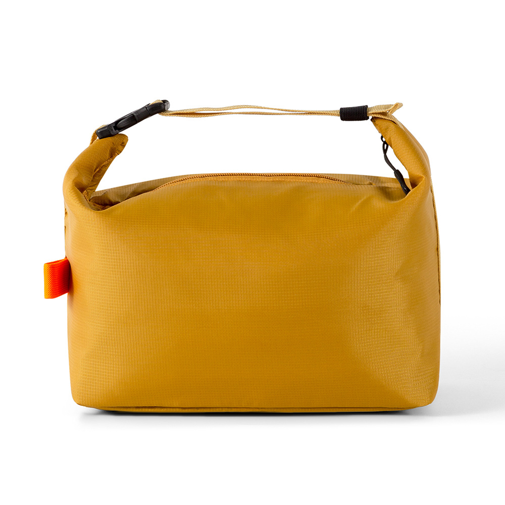 1pcs Lunch Pack Insulated Bento Bag Aluminium Foil Lunchbox Ice Bag Portable Dinner Picnic Food Storage Handbag: Beige