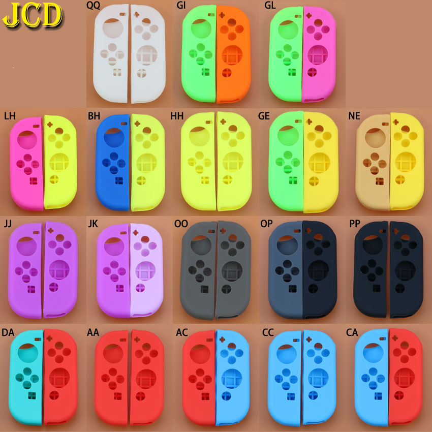 1Set Soft Cover Protective Silicone Case For Nintend Switch Joy-Con Replacement Housing Shell for Switch NS Joy Con Controller