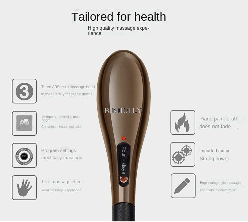 Akumulator delfin kijek do masażu młot elektryczny shock młotek do masażu ręczny masażer szyjki macicy bezprzewodowy elektryczny