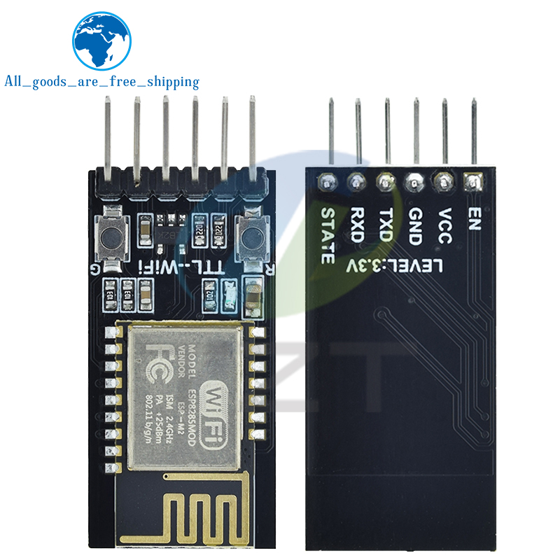 DT-06 Wireless WiFi Serial Port Transparent Transmission Module TTL to WiFi Compatible with Bluetooth HC-06 interface ESP-M2