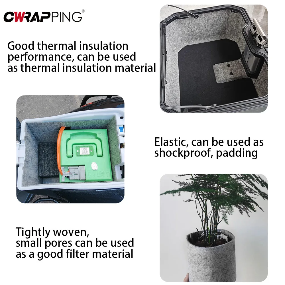 Selvklebende filt til bil, universal, trimmbar, interiørteppe, beskyttende filt, møbler, klorebrett til katter, biltilbehør