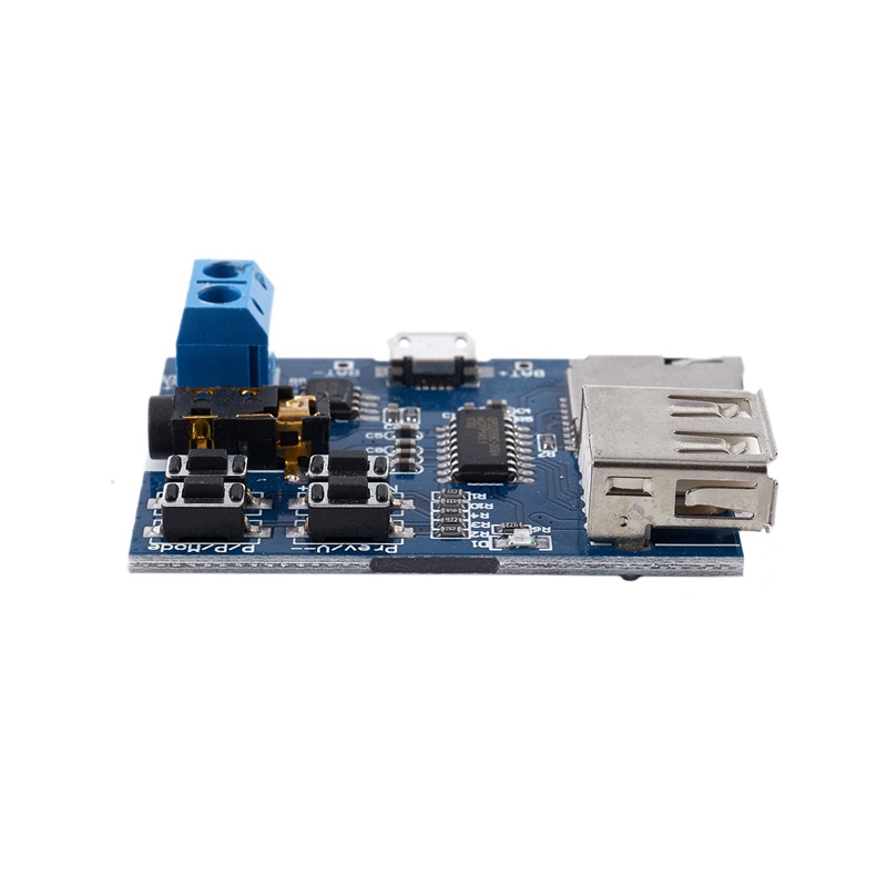 2 Pcs Mp3 Lossless Decoder Board Wordt Geleverd Met Versterker Mp3 Decoder Tf Card