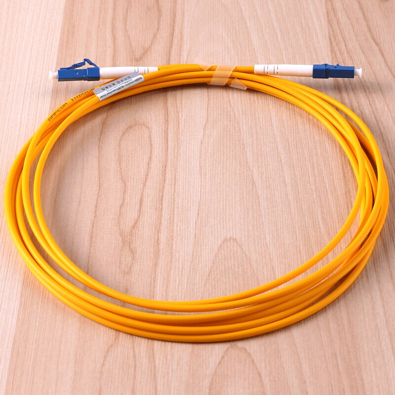 AMPCOM LC LC Fiber Patch Kabel Simplex 9/125 LC/UPC naar LC/UPC Singlemode Jumper Single Mode Patch -Cord lc/lc SMF