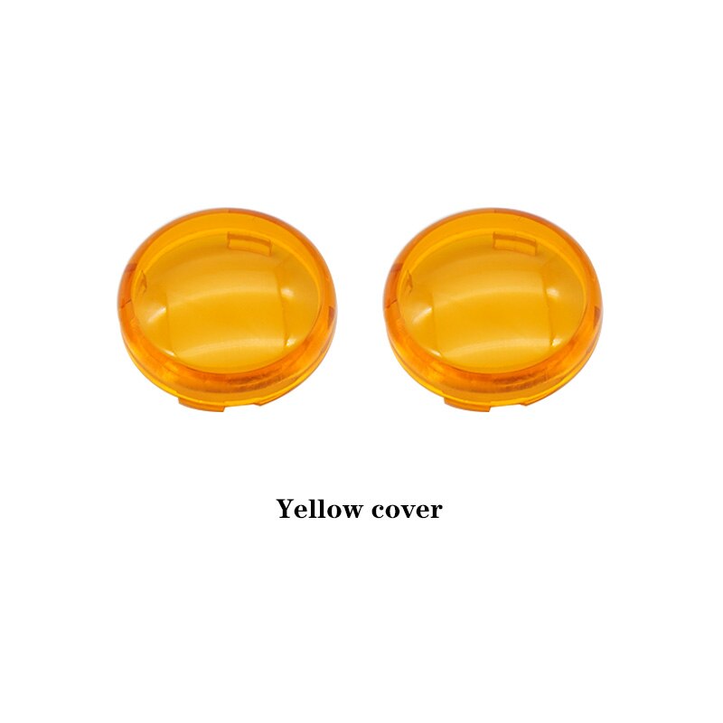 1Pair Motorcycle Led Turn Signals Kit for Harley Road Glide Touring Sportster with 1156 1157 Base White/Amber Led Turn Signal: shell yellow