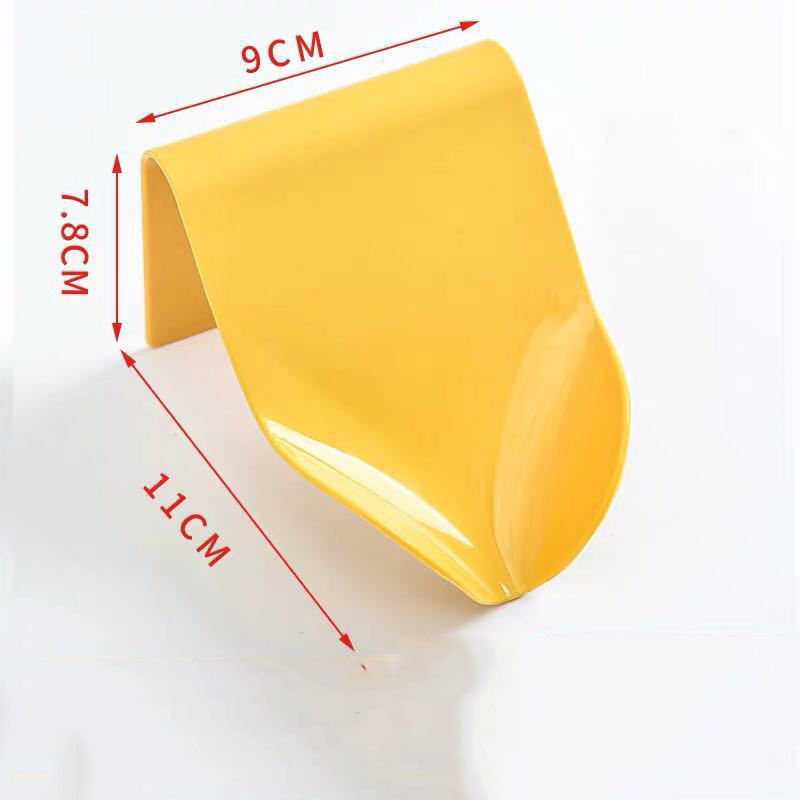 1Pc Zeephouder Wall Mounted Opknoping Badkamer Douche Zeepbakje Douche Platen Zeep Opslag Afvoer Plastic Zeepbakje Rack