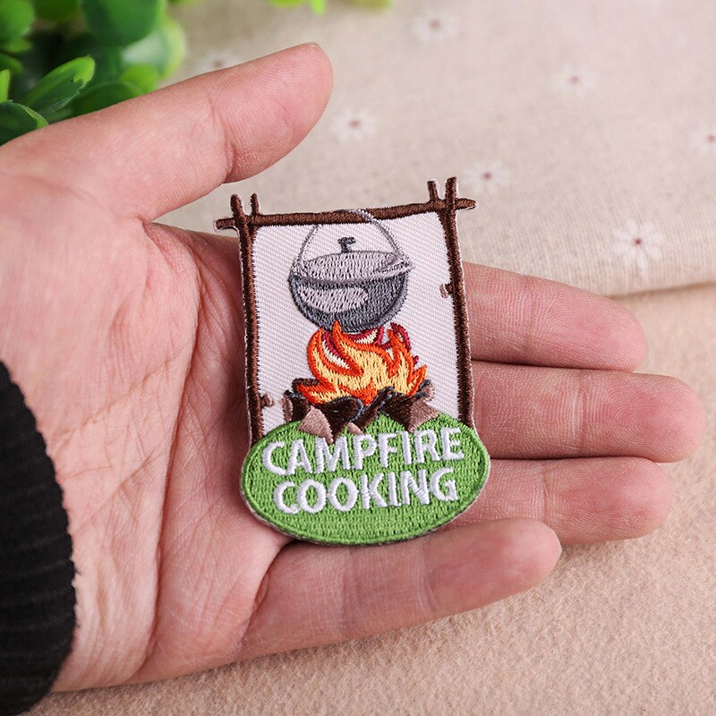 Cartoon Patch Ijzer Op Patches Voor Kleding Streep Kerstmissneeuwman Badges Geborduurd Patches Stickers Op Kleding Diy Applicaties