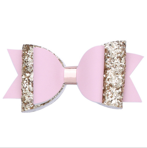 Neue Kinder Baby Mädchen Pailletten Haar Bogen Barrettes Haarnadeln Bowknot Zubehör Stirnband