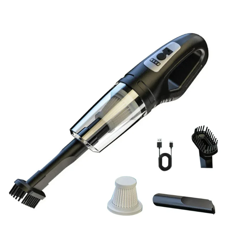 Cordless Handheld Vacuum Cleaner for Car,Home,Pet Hair | Portable & Powerful | With Accessories & USB Charging