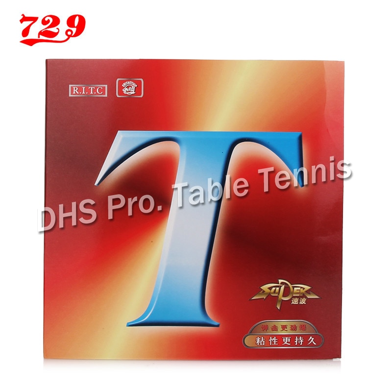 Pinzas De goma para Tenis De Mesa, SUPER T Pimples originales De la amistad, esponja De Ping Pong, Tenis De Mesa, 729