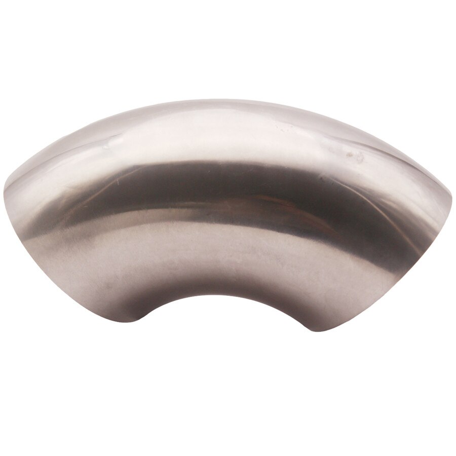 Stainless Steel 0.84D Exhaust Tip 3.5” Ultra Tight Radius Mandrel Bend 90 Degree