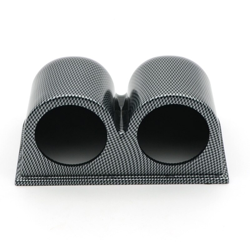 Dragon Gauge 52Mm Auto Gauge Pod Universal Carbon Enkel Dubbel Triple Auto Meter Houder Voor 2 Inch 52Mm meters