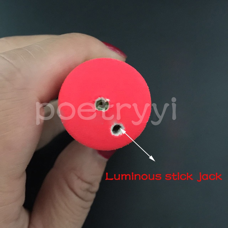 POETRYYI-flotadores de pesca de 15g, 20g, 30g, pez gato, Lucio, cebo vivo, flotabilidad EVA, flotador en línea, accesorios para peces de agua salada