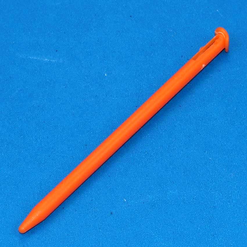 ChengHaoRan-lápiz óptico de plástico para pantalla táctil, Stylus de Metal N3DS, multicolor, para Nintendo 3DS: Plastic--orange