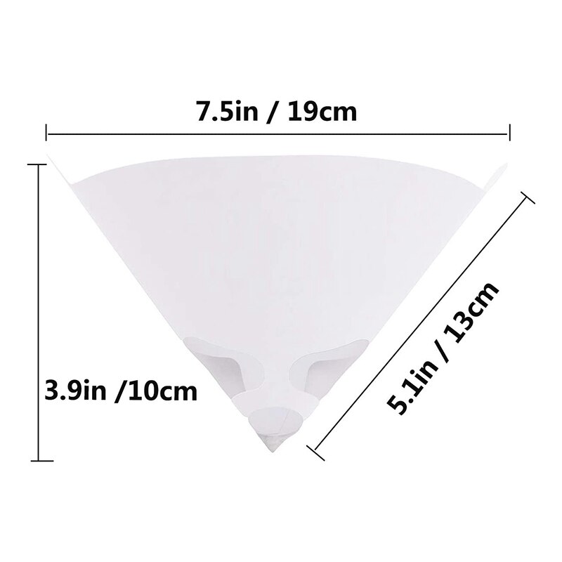 Paquete de 150 filtros para pintura de cono de pintura micrométrica 100, Filtro de pintura micrométrica 100 con malla fina de nailon automotriz, artes y artesanías