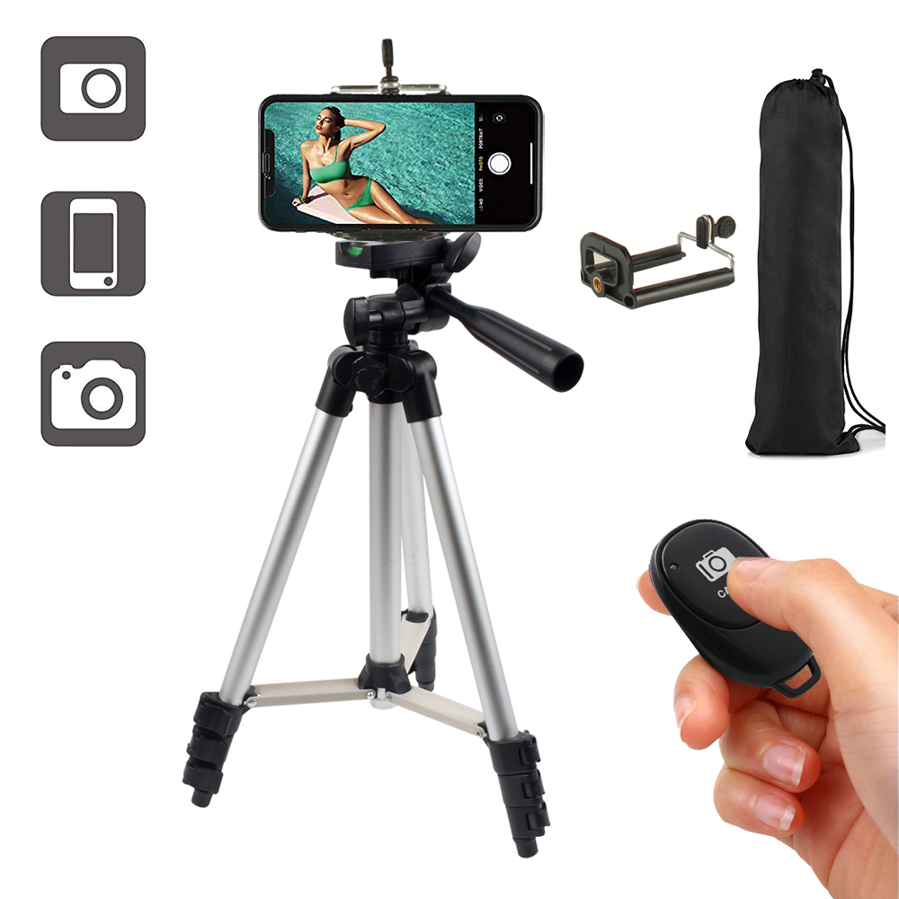 Statief Stand Mount Houder Clip Set Voor Mobiele Telefoon Video Camera voor iPhone X XR XS Max 7 Plus voor samsung A20E A90 A50 A30 S10 5G