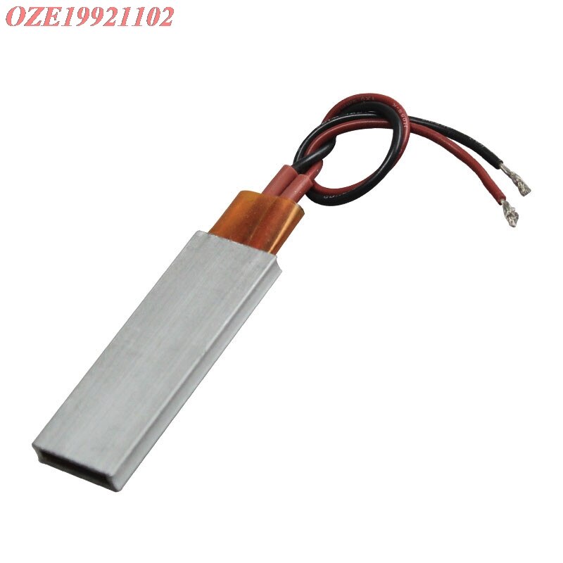 Calentador PTC de temperatura constante de 220V con carcasa de aluminio, 60x21mm, 60C, 80C, 100C, 120C, 150C, 170C, 200C, 230C, 270C, 25W, 35W-160W, 1 unidad