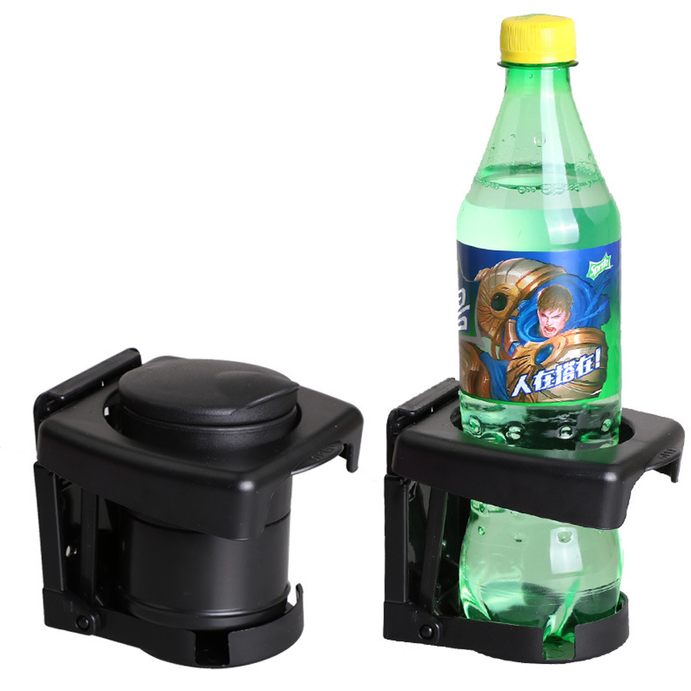 Hoogwaardige opvouwbare autobekerhouder Zwarte bekerhouder Multifunctionele bekerhouder Autobenodigdheden Autobeker Auto Styling Universeel