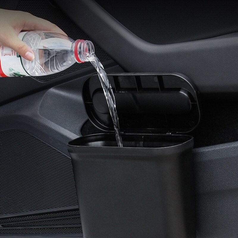 1.7L Car Trash Can Car Storage Box Car Accessories Car Storage Trash car seat organizer Garbage Classification car organizer