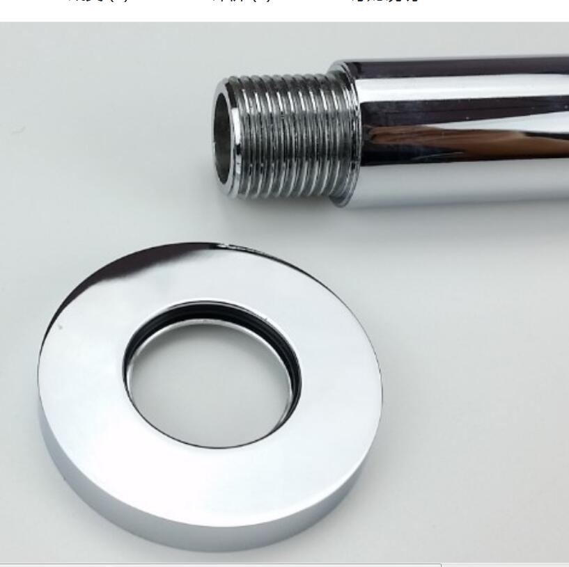 Chrome Brass Bath tub Shower Mixer Bath Faucet Filler Spout Wall Outlet Faucet Spout Replacement Filler