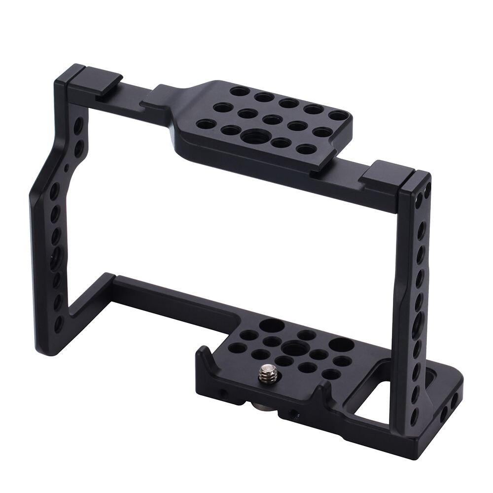 Andoer Aluminum Alloy Camera Cage Stabilizer Video Film Movie Photography Camera Cage for Panasonic Lumix DMC G85/G80 Cameras