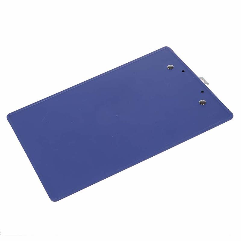 Pad Clip Houder Map Plastic Klembord Blauw Paars Voor Papier A5