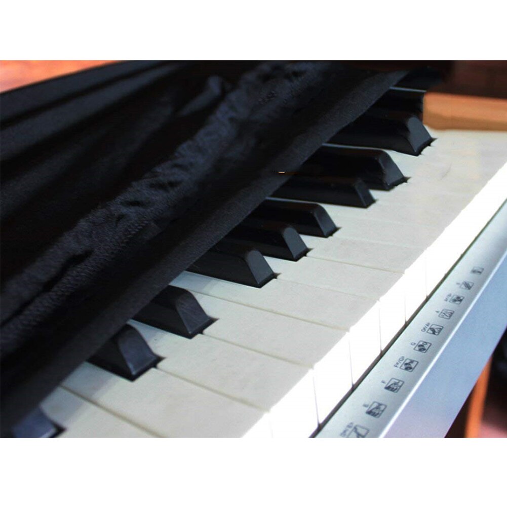 61 à 76 touches accueil housse de Piano Anti rayure lavable élastique pratique pliable Anti-poussière réglable clavier de protection doux