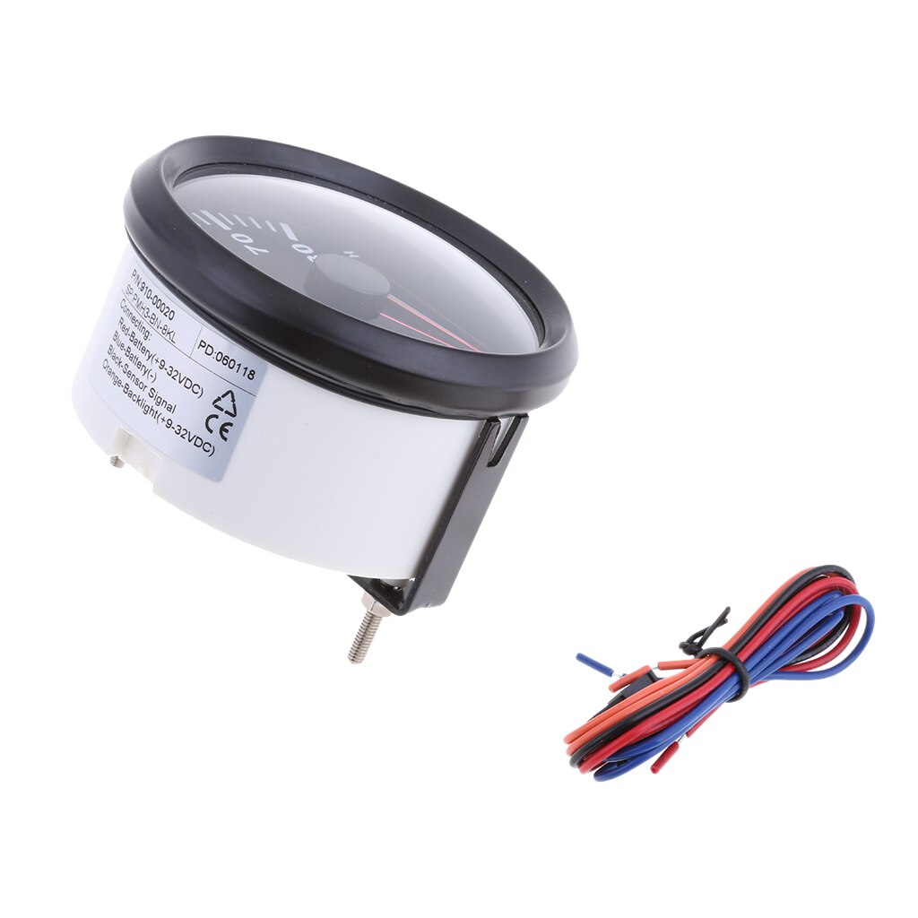 CAR MARINE TACHOMETER GAUGE LCD TACHO HOUR METER 8000 RPM 85MM #2