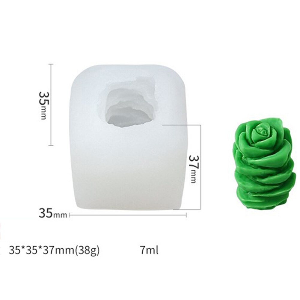 Beton Bloempot Mold Handgemaakte Craft Klei Mallen Multifunctionele Siliconen Pot Mal Voor Vetplanten Cactus Planten: 06