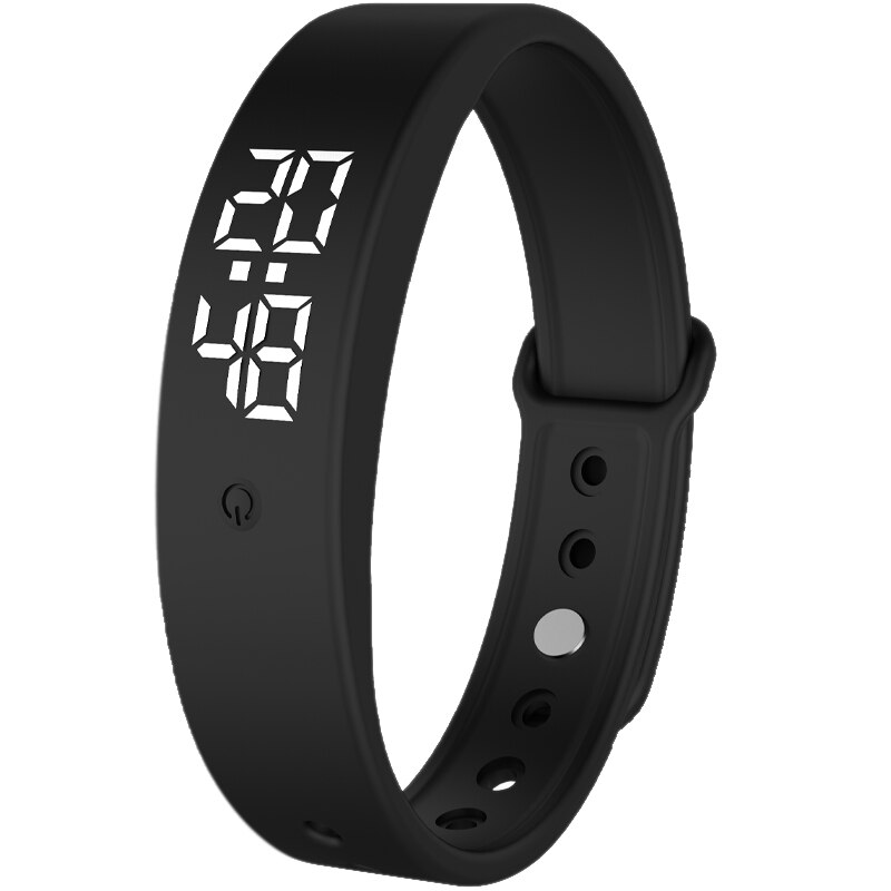 V9 Smart Bracelet with Body Temperature Monitoring Precise Display Smart Band Smart Clock Smart Wristband: Default Title