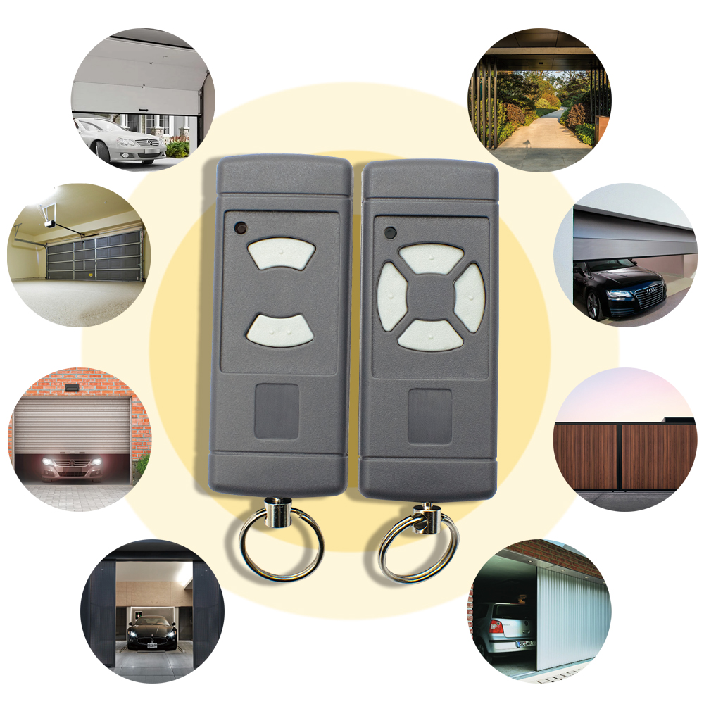 HORMANN HSE2-40 HSE4-40 HS2-40 HS4-40 HSM2-40 HSM4-40 télécommande de porte de Garage HORMANN 40.685MHz bouton gris