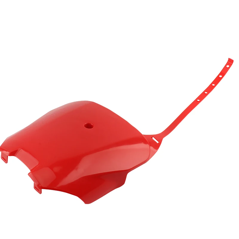 Placa de identificação frontal de plástico, capa de para-lama, carenagem para honda crf70 90 110 150 dirt pit bike motocross placa de identificação frontal