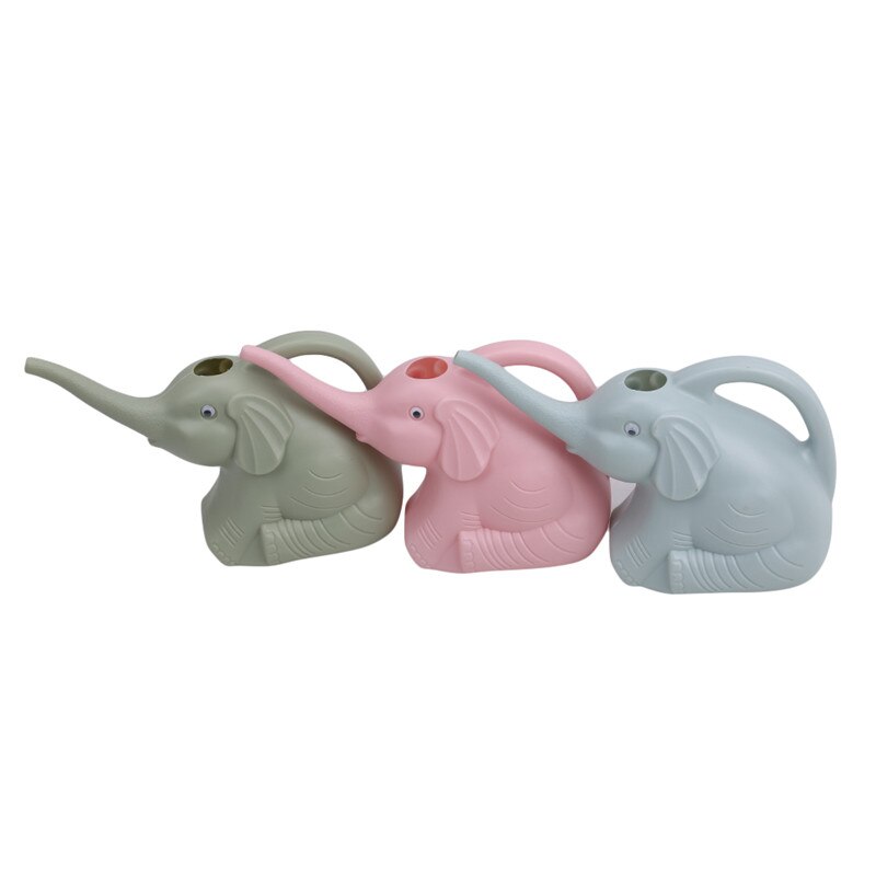 Maceta de riego con forma de elefante creativa, botella de agua de jardinería, flores de jardín doméstico, herramienta de riego de plantas
