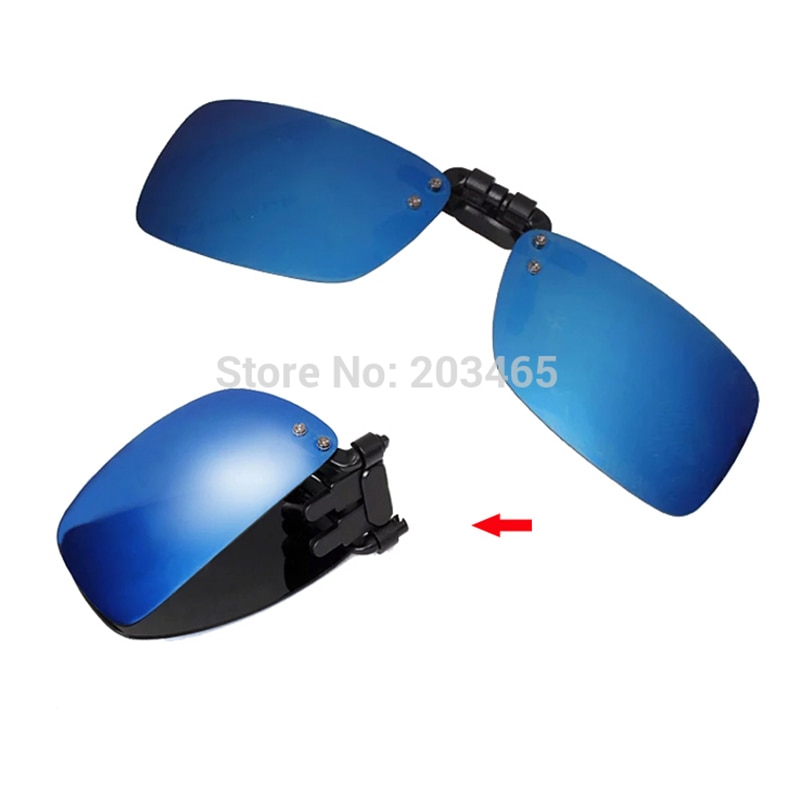 SGC02 Falten Und Polarisierte Sonnenbrille Clip Frauen & Männer Nachtsicht Brille Myopie Clip Sonnenbrille Für angeln reise