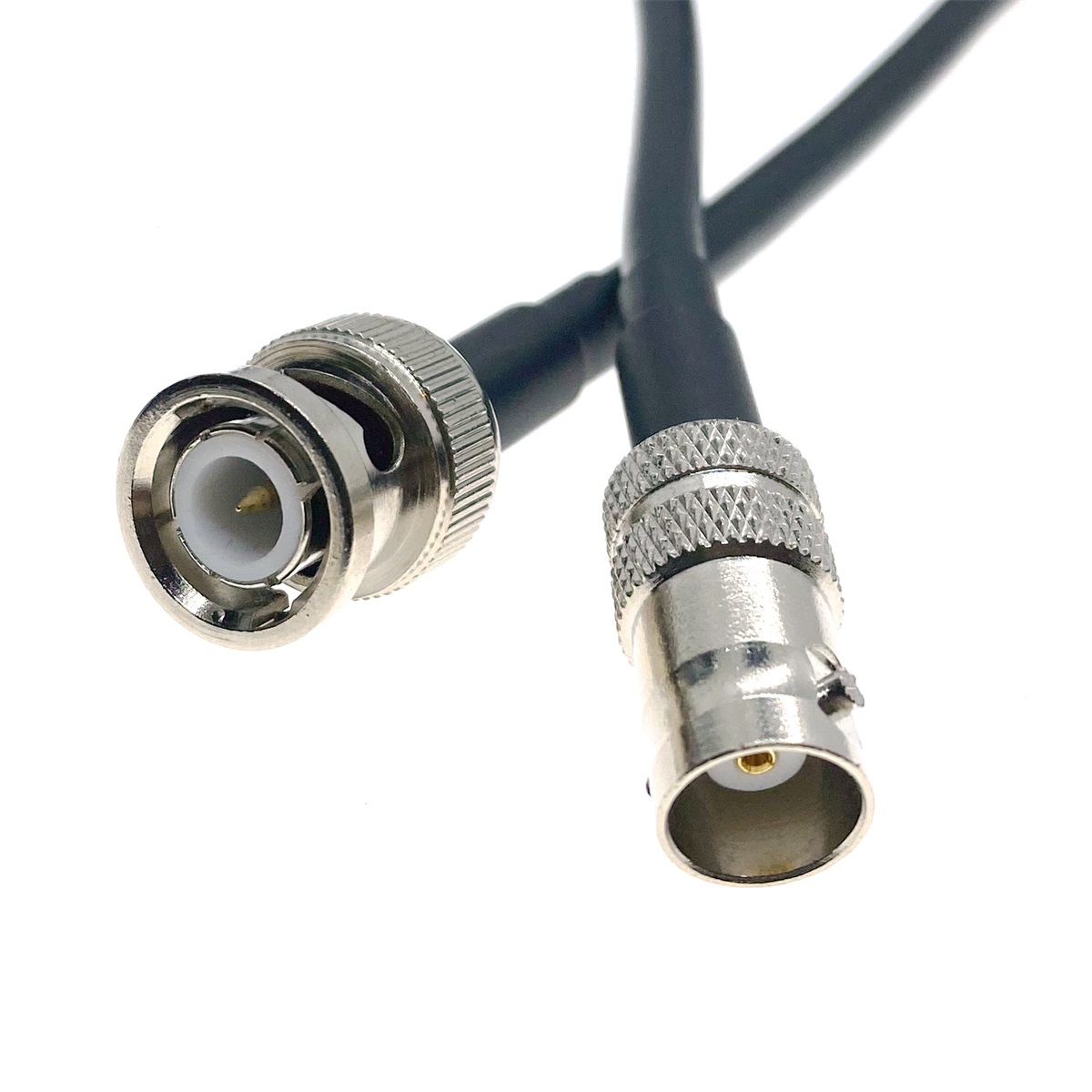 BNC male To BNC Female jack Adapter Jumper Pigtail Coax Cable RG58 cable 12inch~30M