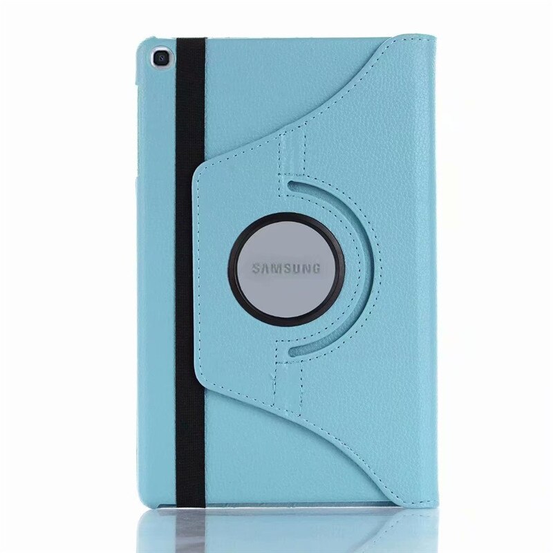Pu Leather Case for Samsung Galaxy Tab A SM-T510 SM-T515 T510 T515 Tablet cover Stand Case for Tab A 10.1'' Funda Case: 02 Light Blue