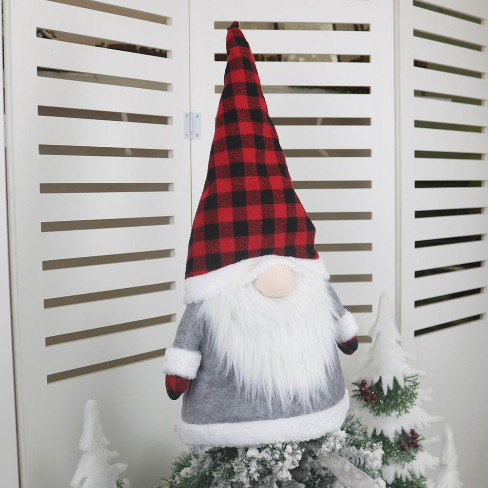 Christmas Santa Gnome Pluche Pop Zweedse Gnomes Tomte Ornamenten Kerst Elf Decoratie Navidad Kerst Ornamenten