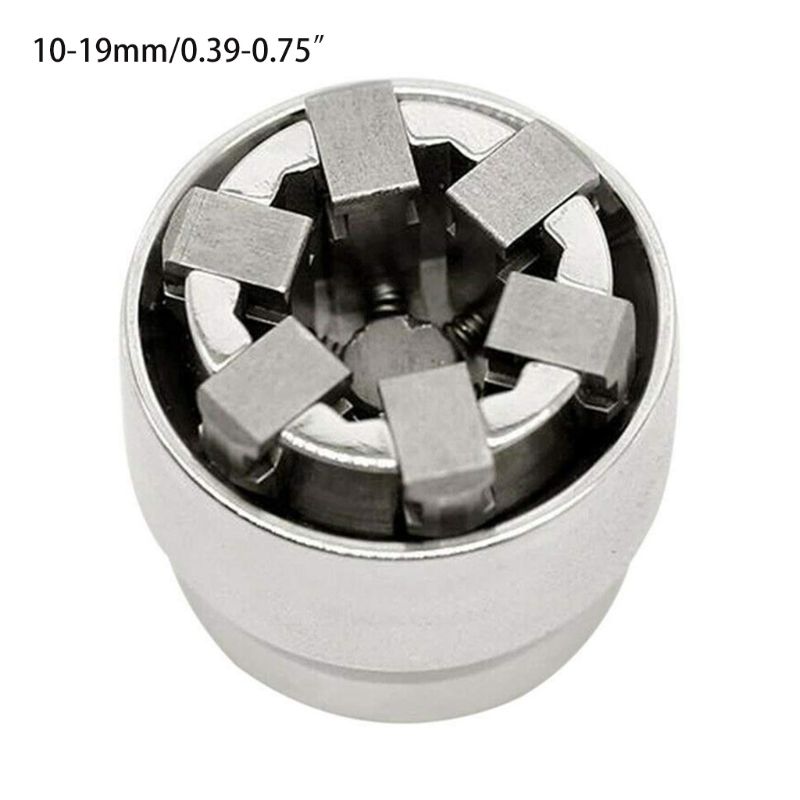 Universal Wrench Head Set Socket Sleeve Power Drill Ratchet Bushing Spanner Key Magic Grip Hand Tools