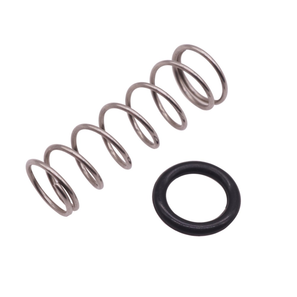 Juego de accesorios para bebedero de pezón de cerdo, muelles y arandelas, longitud de resorte de 33mm/diámetro de resorte de 10mm/diámetro exterior de arandela de 13mm, 20 juegos