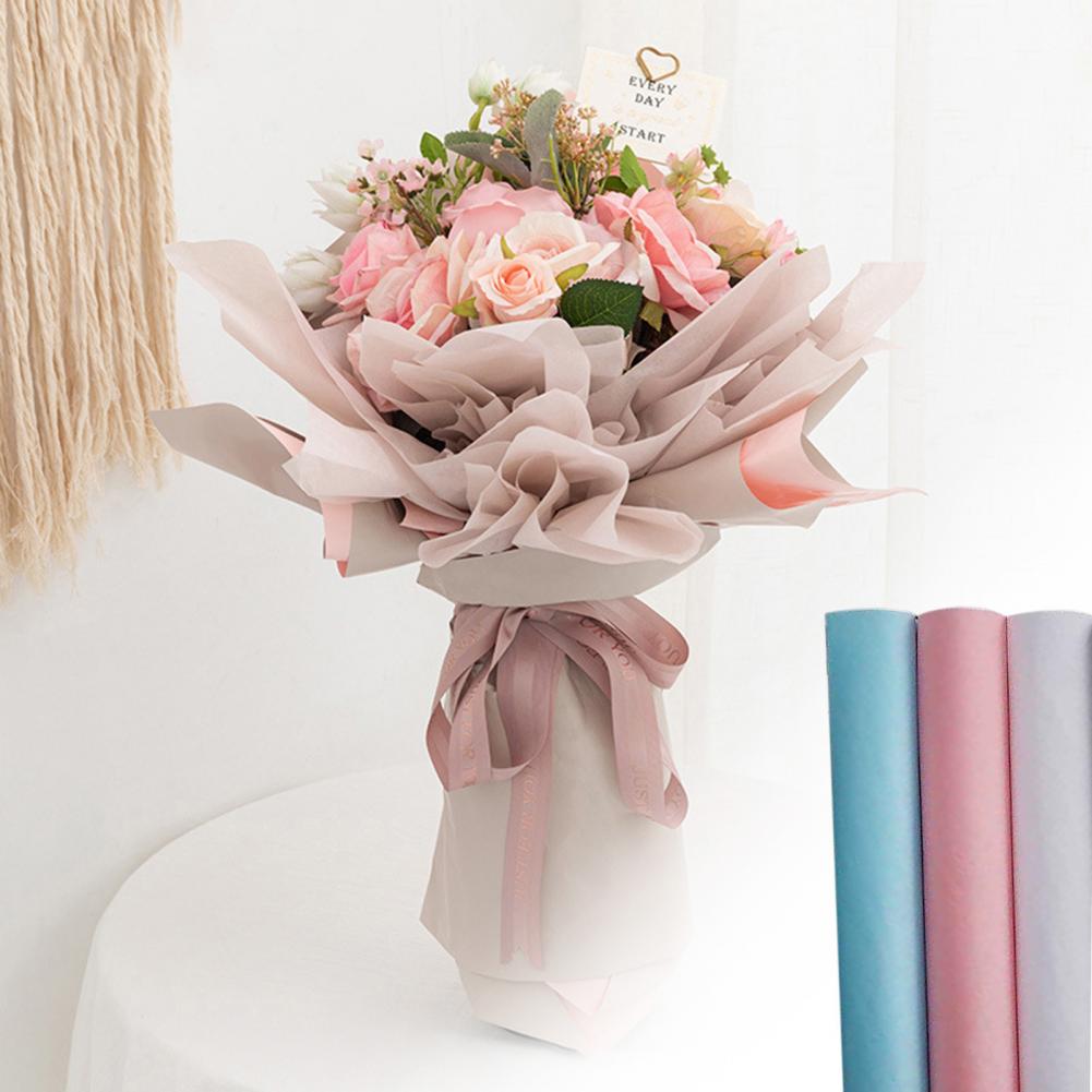 Easy Matching 40Pcs/Set Practical Wrapping Tissue Paper Flower Paper Flower Wrapping Paper Widely Applied for Wedding