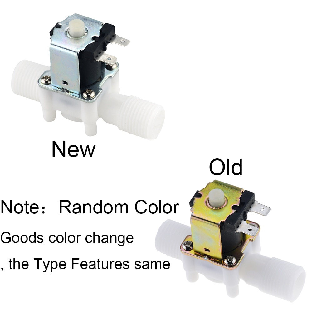Normally open 1/2" Plastic Solenoid Valve DC 12V 24V Magnetic Dispenser Drinking Water Pneumatic Pressure Controller Switch