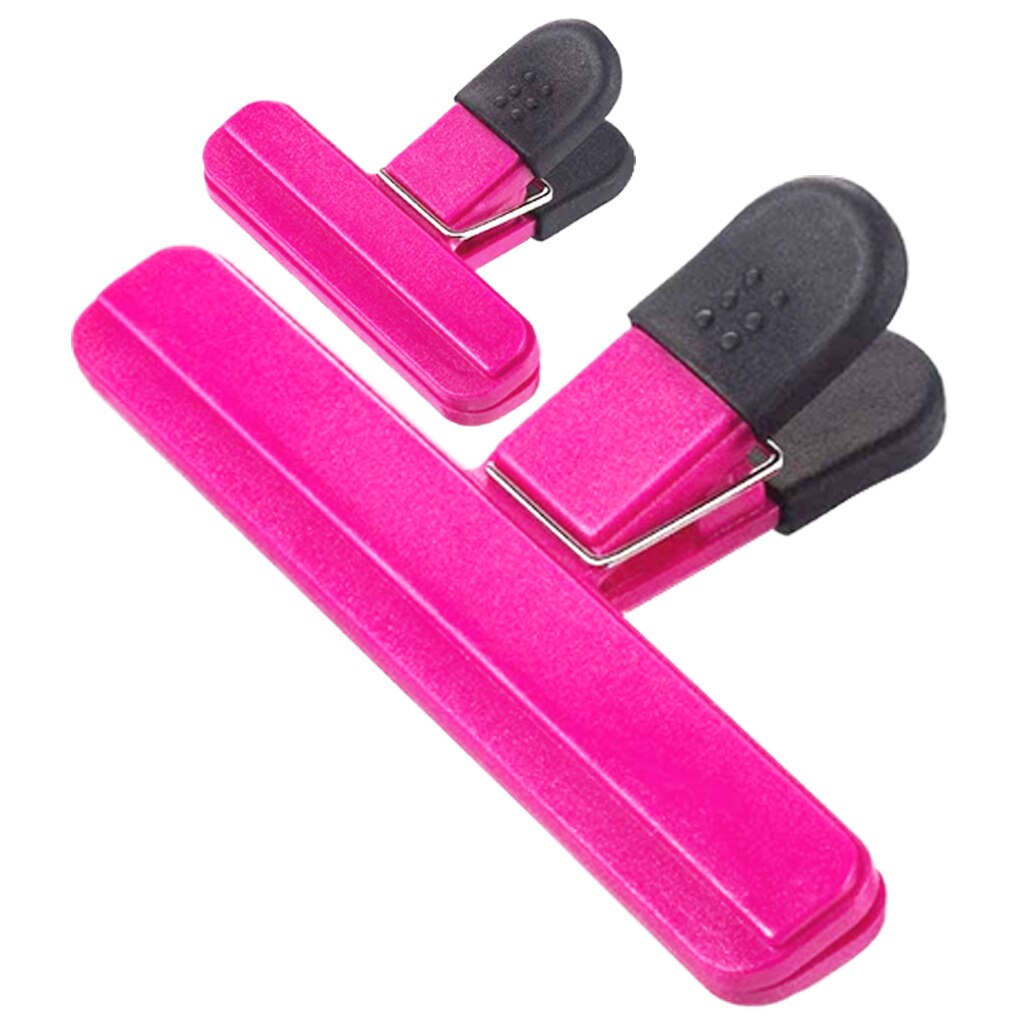 Clips de scellage en plastique pour sacs alimentaires, 6 pièces, résistant à l'humidité, pour collation, pommes de terre, carte postale, Gadgets de cuisine ménagers