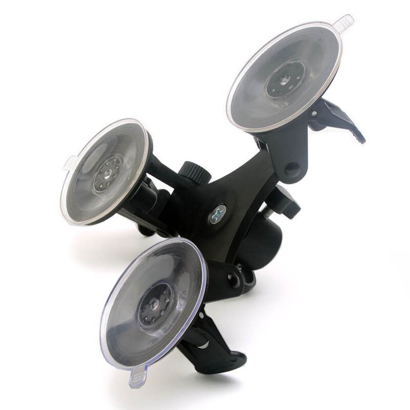 Super tri-copa de succión de la cámara DSLR acción Cam videocámara coche soporte de montaje de pared para GoPro Hero 5/4/3 +/3/ SJCAM SJ4000 SP99