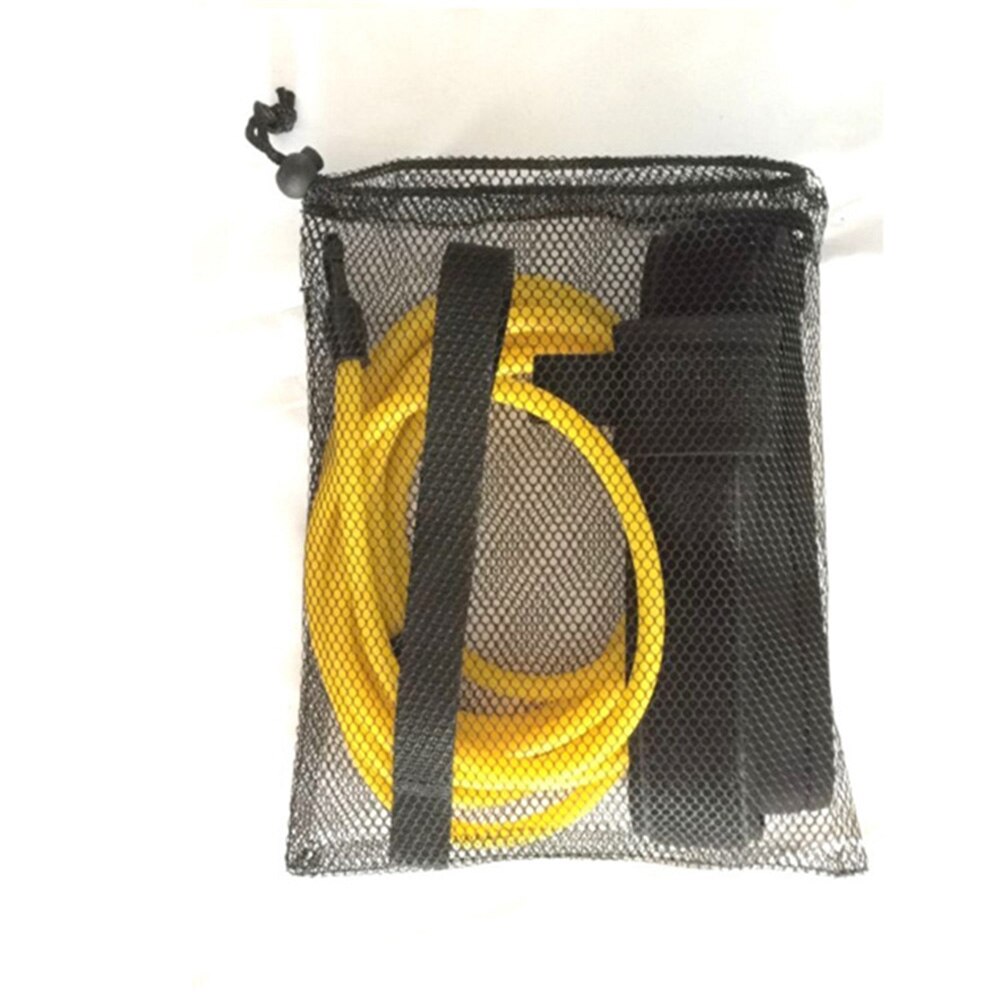 Latex motståndsbälte ersätter reservdel extra bungee bälte: Gul